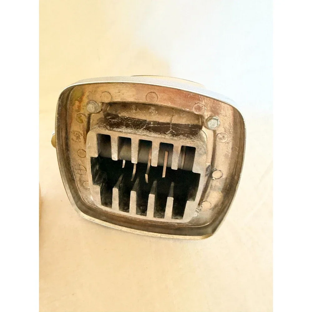 Vintage Mid Century Swing Away Retro Manual Ice Crusher - Mustard